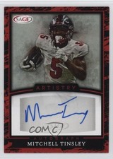 2022 SAGE Artistry Auto Red Mitchell Tinsley #A-MT Auto 1dm7