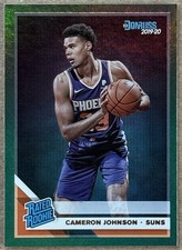 2019-20 PANINI DONRUSS CAMERON JOHNSON RATED ROOKIE CARD GREEN FLOOD RC #210 NM+