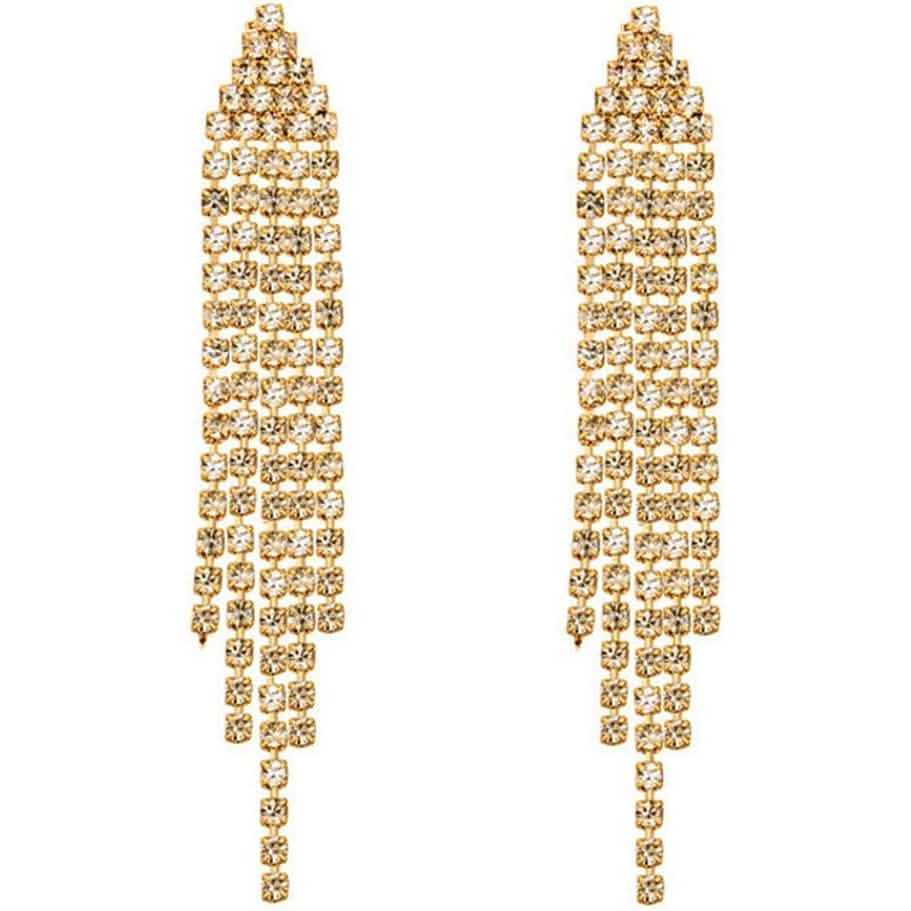 Tassel Linear Drop Earrings