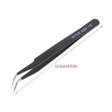 1PC Anti-static Elbow Stainless Steel Tweezers Cake Mold Sugarcraft Tool