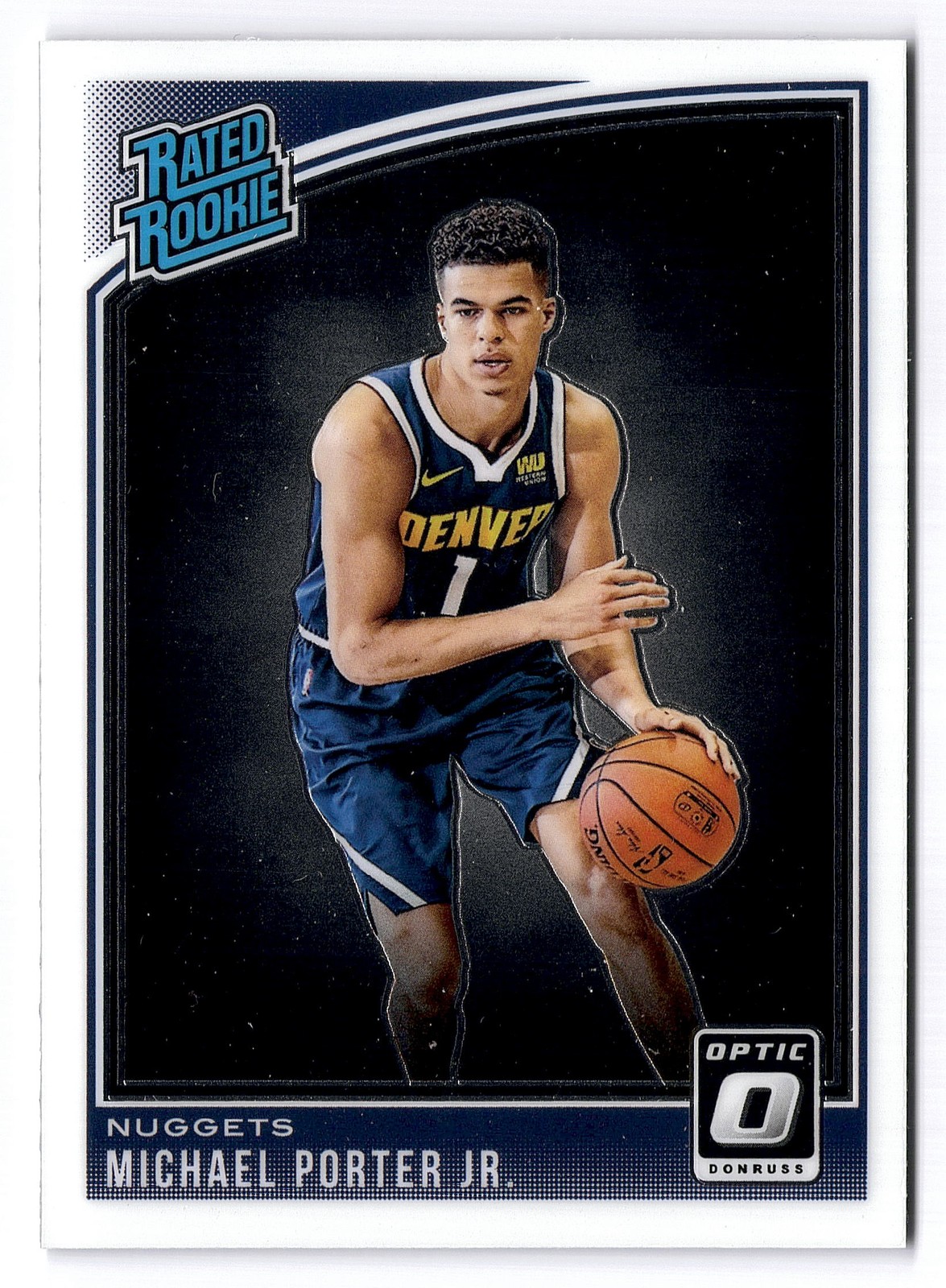2018-19 Panini Donruss Optic #182 Michael Porter Jr. RC Denver Nuggets