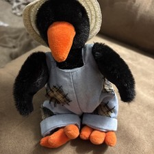 Ty Beanie Baby 1993 Vintage CAWLEY The Crow Plush Attic Treasures with Tag 