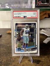 2023 Panini Donruss Optic - Rated Rookie Mazi Smith #228 (RC) PSA 9