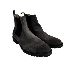 Banana Republic Noah Boots Mens 11M Black Suede Upper Leather Lace Up Ankle Boot Banana Republic Noah Boots Mens 11M Black Suede Upper  main image 3
