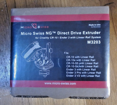 Micro Swiss NG Direct Drive Extruder for Creality Ender 3  V2 Printer M3203