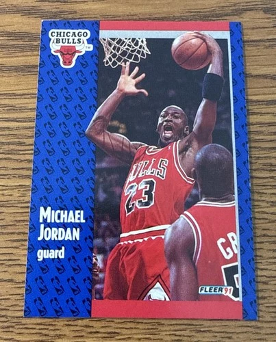 1991-92 Fleer Basketball Michael Jordan Chicago Bulls No.29 NBA