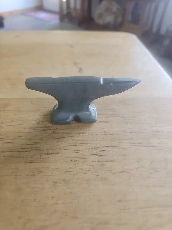 Vintage Jeweler's Anvil: Single Horn Cast Aluminum, 3 3/8"  4.1oz.