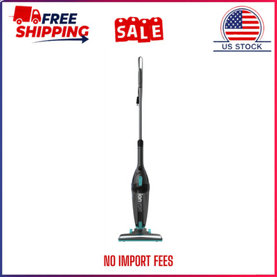 Ionvac ZipVac Corded Stick Vacuum, Multi-Surface 3-in-1 Upright/Handheld Vacuum