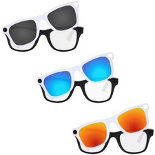 Polarized External Mount Clip-on for Ray-Ban Meta Wayfarer RW4008 Gen2 RW4012 53