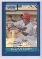 2006 Bowman Draft Chrome Picks Blue Refractor 58/199 Quintin Berry #DP53 0q5