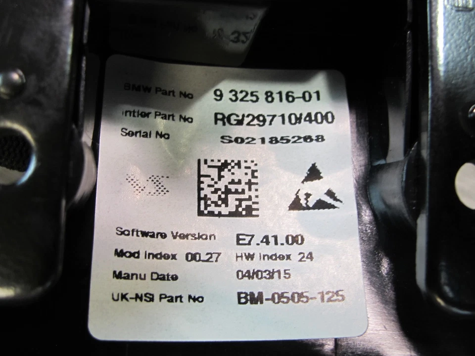 11-15 MINI COOPER S R60 R61 TACÔMETRO PAINEL DE INSTRUMENTOS 9325816 FABRICANTE DE EQUIPAMENTO ORIGINAL - Imagem 3 de 4