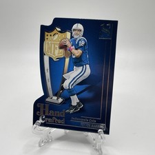 2025 Panini Silhouette NFL Peyton Manning Hand Crafted MVP Die-cut No. 4 Colts