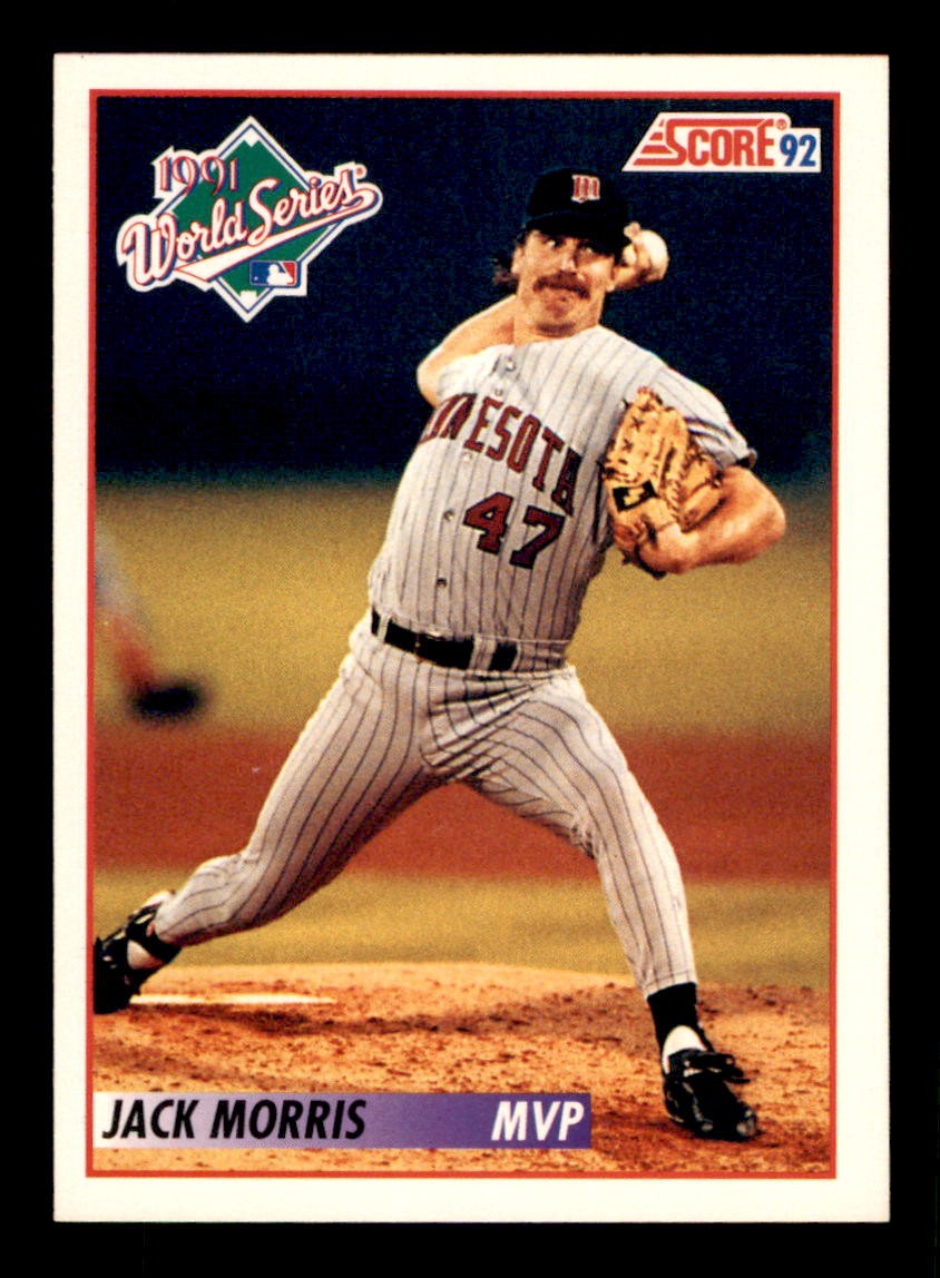 1992 Score #798 Jack Morris