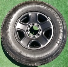 Factory Ram 2500 Wheel Tire Black Genuine Oem Dodge Hd Pickup Spare 8-lug 2473