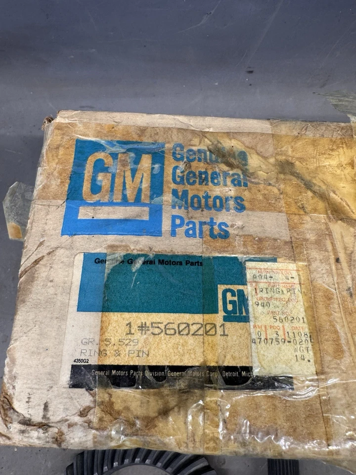 NOS 1984 - 1990 雪佛兰科迈罗 Firebird S10 环小齿轮差速器 El Camino — 第 2/4 张图片