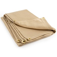 Welding Blanket 4x6/6x8 FT Fireproof Fiberglass Insulation Mat with Grommets