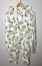 NWT Piyama Marion Olive Leaf Pajama Set (Pants & Long Sleeve Shirt) - Medium