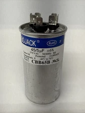 Bojack 45/5µF±6% 370V 440VAC Capacitor CBB65B