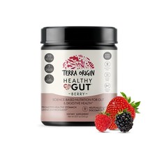TERRA ORIGIN Healthy Gut Powder Berry Flavor |30-Servings with L-Glutamine Zi...