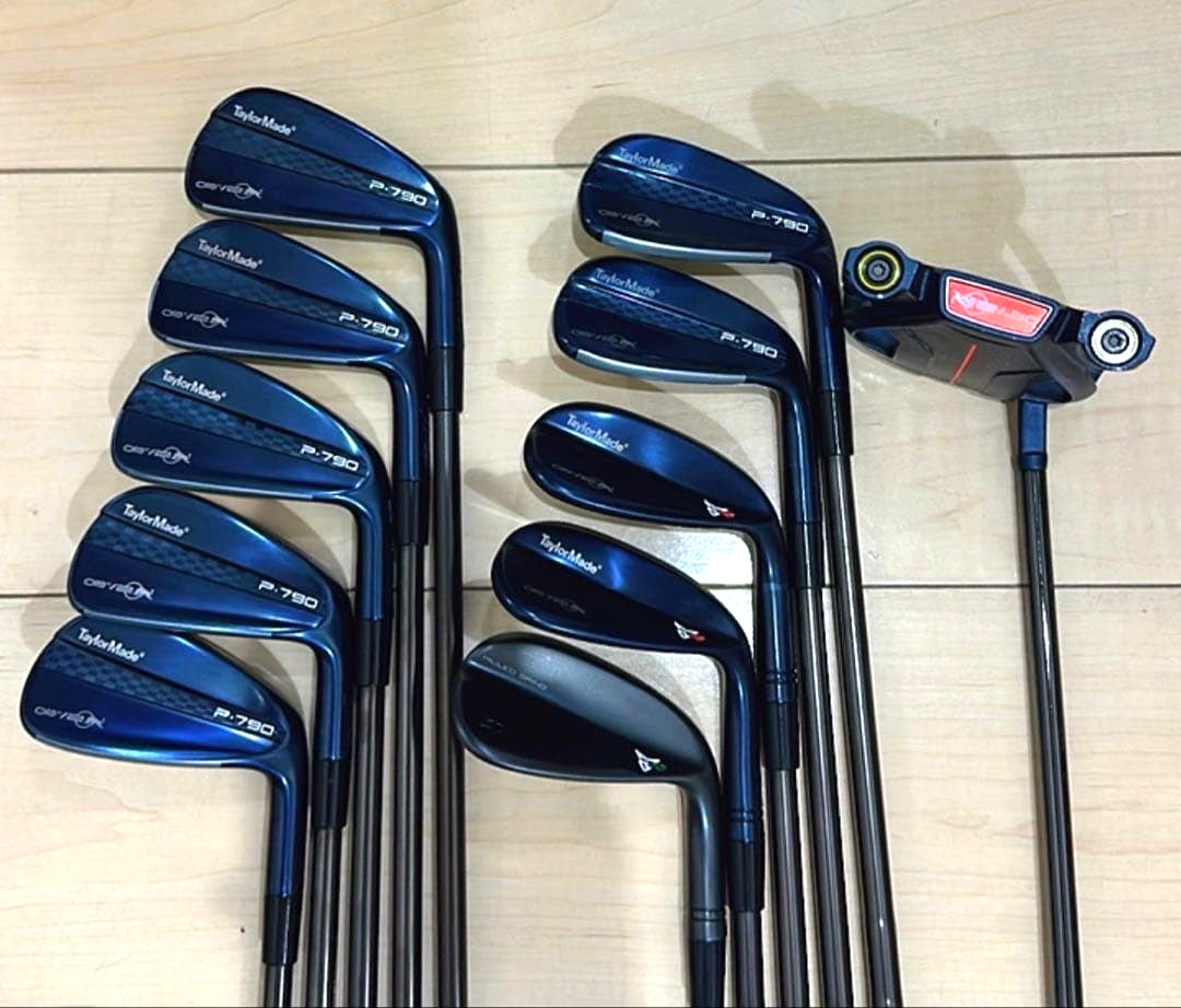 Red Bull TaylorMade P790 (11x) Japan🇯🇵Model 4~P + wedges +