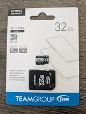 32GB Micro SD - Full HD 1080p 100mb/s Speed. NEW Class 10 memory card