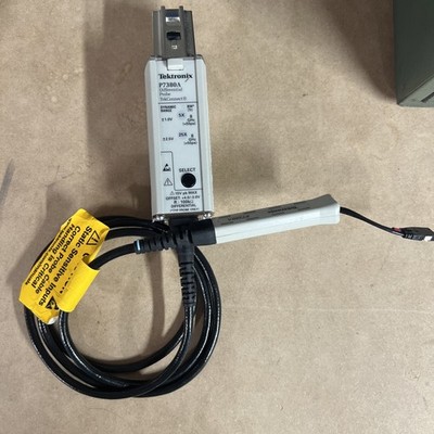 TEKTRONIX P7380A DIFFERENTIAL PROBE 8GHz TekConnect FAILS CAL SEE DESCRIPTION
