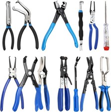 13PCS Electrical Disconnect Pliers & Fuel Line Tool Set, Auto Connector Removal
