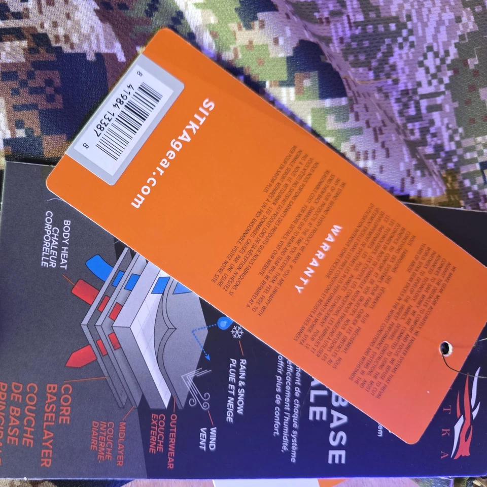 Sitka Gear Core Lightweight Crew SS Optifade SubAlpine Mens XXL - Image 2 of 4