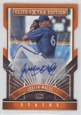 2015 Panini Elite Extra Edition 7/10 Justin Maese #92 Auto 0l1