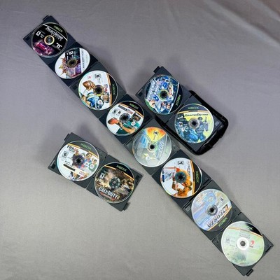 Microsoft Xbox Game Disc Lot 12 Games Multicolor Action Sports Racing Gaming