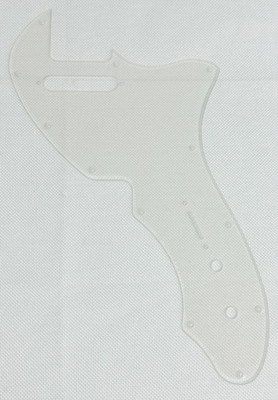 Clear Transparent 1-Ply For Fit US Telecaster Thinline/Tele 69 Guitar Pickguard