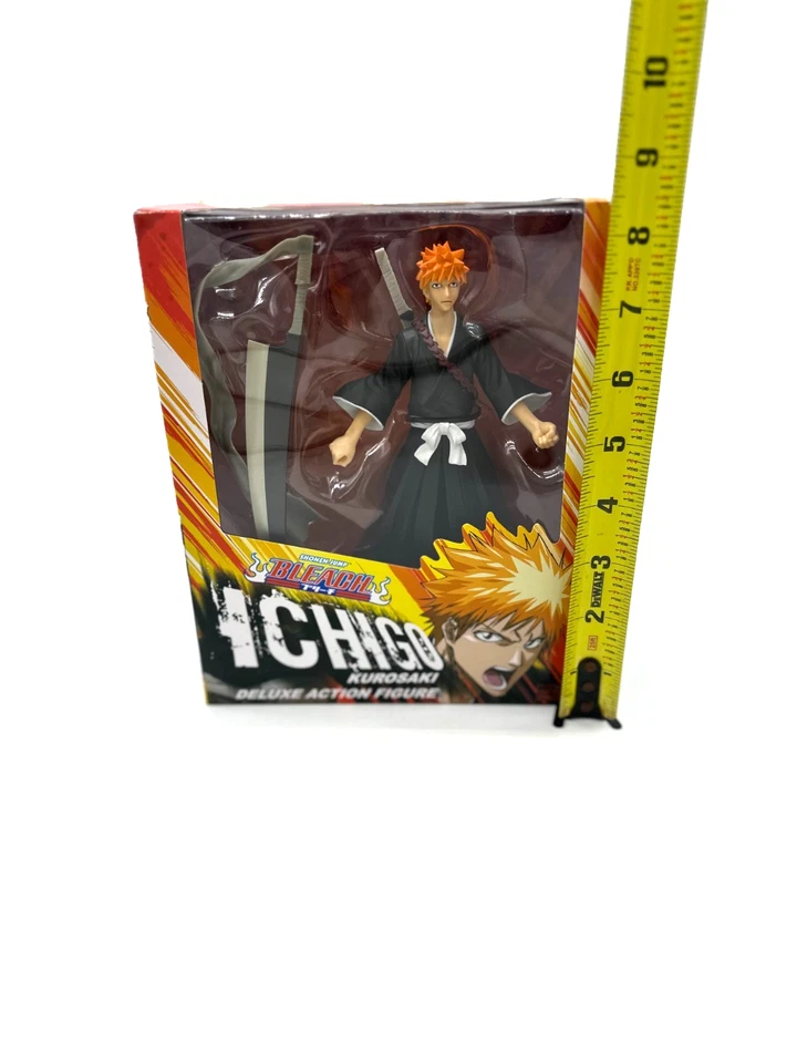 Bleach Ichigo Kurosaki Deluxe 6" Action Figure Shonen Jump Toynami New - Image 3 of 4