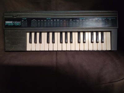 Yamaha PSS-130 Electronic Keyboard/Synth - Black Vintage
