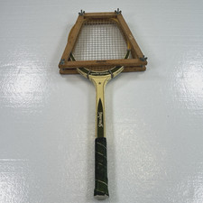 Raquette de tennis Spalding Pancho Gonzales vintage en bois