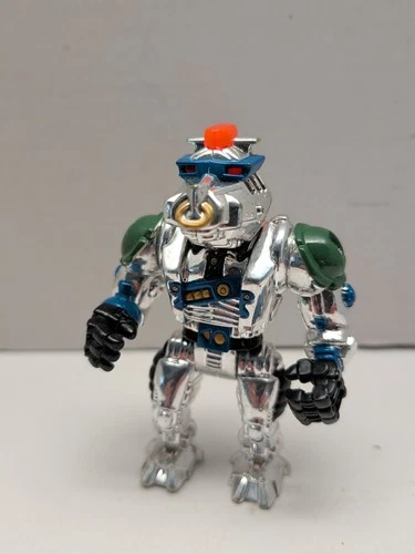 VTG 1993 Playmates TMNT TEENAGE MUTANT NINJA TURTLES - Robotic Chrome Bebop