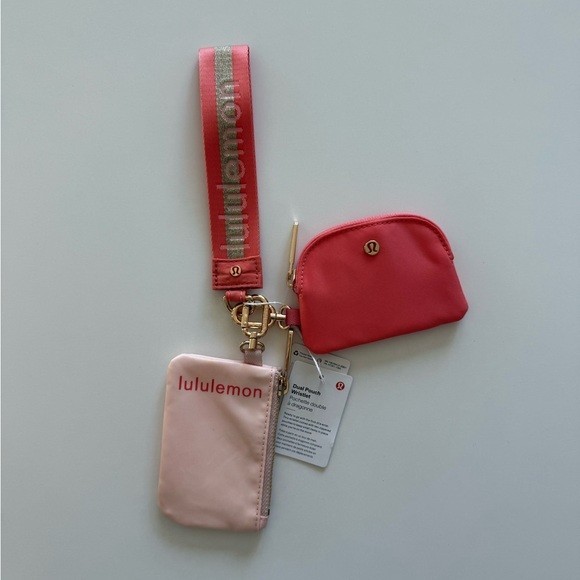 Lululemon dual pouch wristlet