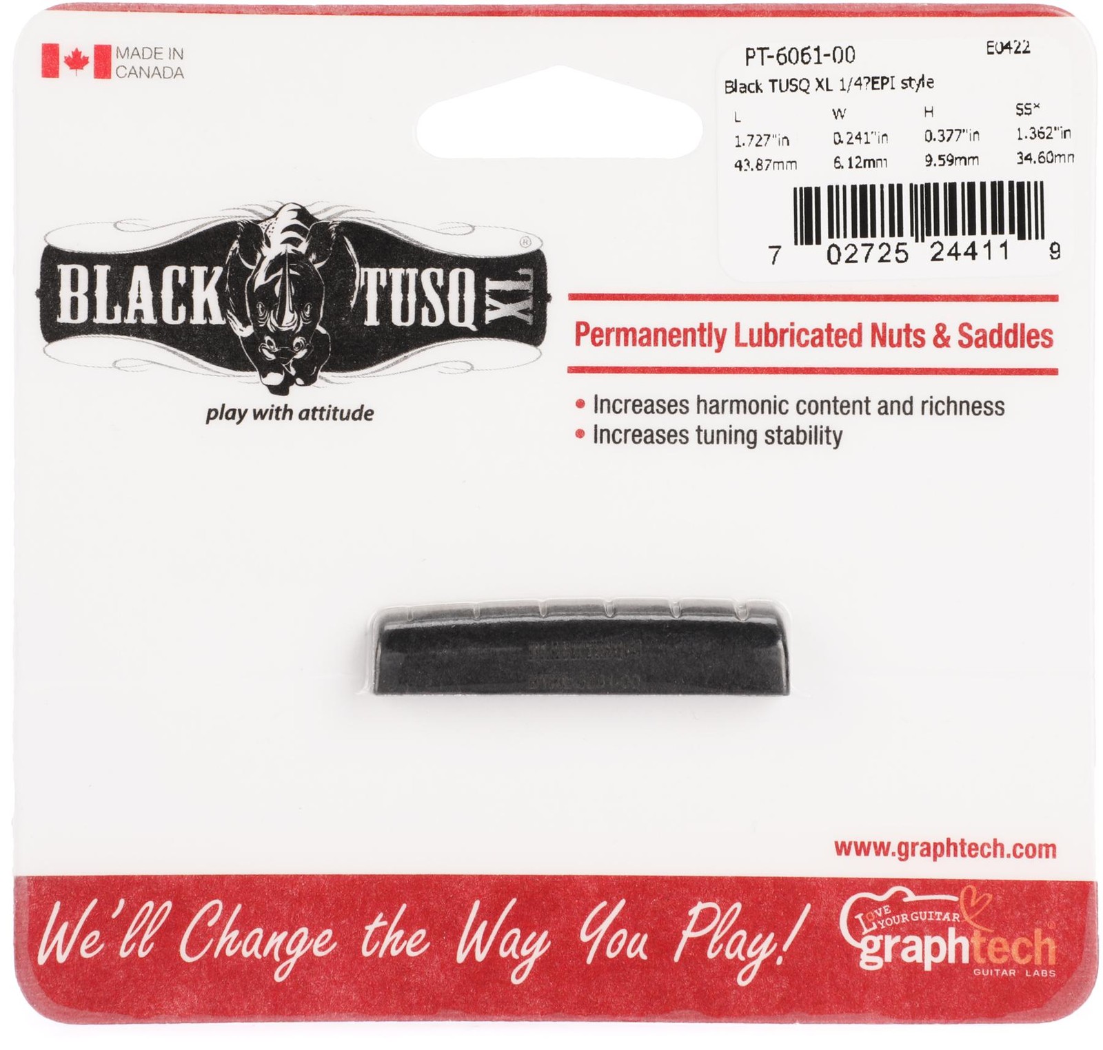 Комплект Graph Tech PT-6061-00 2 упаковки 4590₽