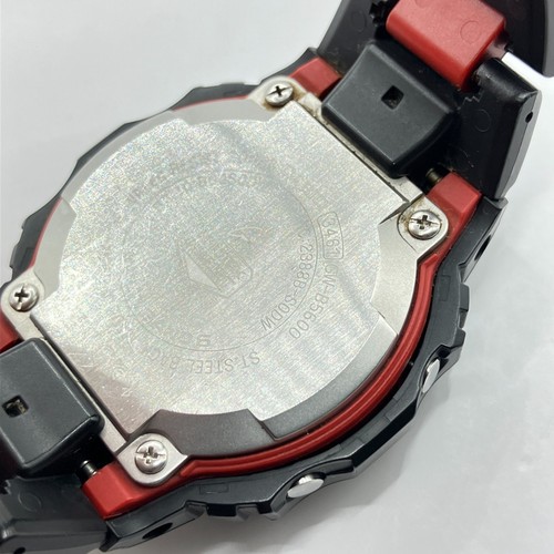 CASIO G-SHOCK GW-B5600HR-1JF Solar Radio Controlled Bluetooth Watch Black Red - Picture 9 of 11