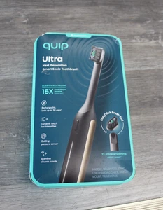Quip Ultra Next Generation Smart Sonic Electric Toothbrush Onyx - NEW - SEALED
