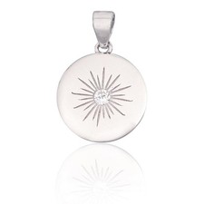 Silver pendant, Silver 925 fineness, Rhodium ...