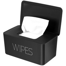 Novwang Wipes Dispenser, Large Capacity Baby Wipe Holder 8.3l 4.9w 3.9h Inches 