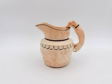 Rare John Hall & Sons Animal Hunting Relief Jug With Hound Handle c1828