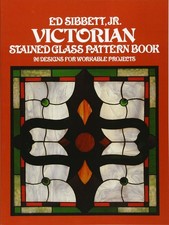 Victorian Stained Glass Pattern Book Dover Stained Glass Instruction 