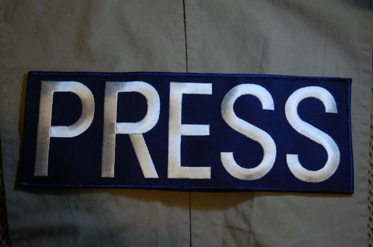 Bullet proof shop vest velcro patches