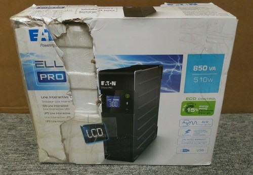 Nowy Eaton Ellipse PRO 850 DIN 850VA 510W ELP850DIN 9207-53086-00P Tower UPS - Zdjęcie 11 z 12