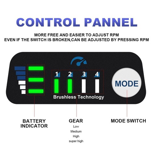 Avvitatore impulsi 18v brushless 1/2 1200Nm senza batteria - Foto 8 di 12
