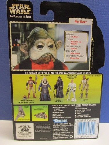 star wars POWER OF THE FORCE ACTION FIGURE potf 2 GREEN MOC 1996 kenner VINTAGE - Picture 40 of 145