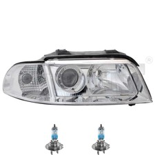 Scheinwerfer links inkl. OSRAM Lampen H7 mit LWR Motor für Audi A4 8D2 B5 8D5