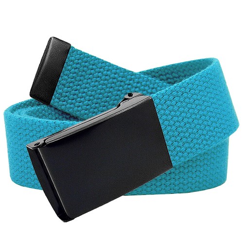 Build A Belt Kid's Abatible Top Negro 1,25" Hebilla Ancha con Cinturón de Lona - Imagen 17 de 24