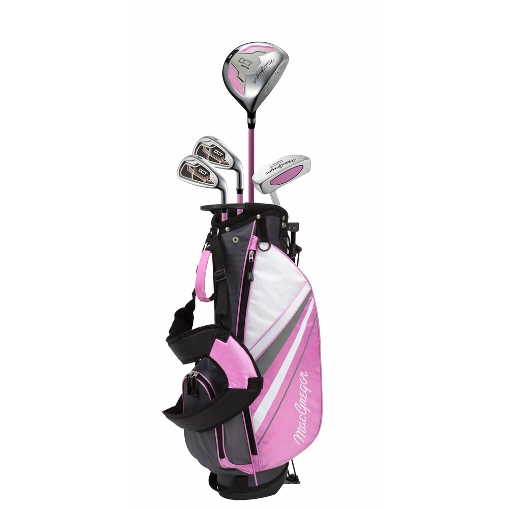 Dct Junior Girl Golf Clubs Set With Bag, Right Hand Ages 6-8